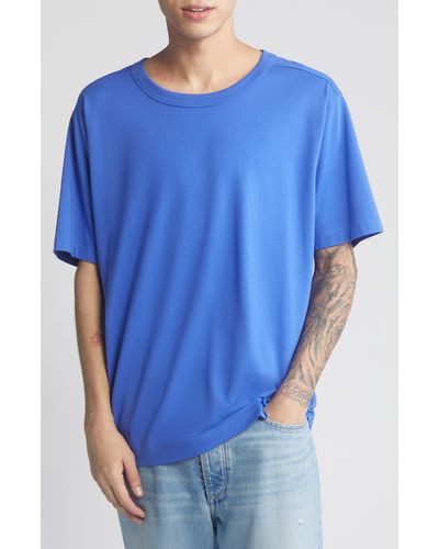 BP. Easy Crewneck Short Sleeve T-shirt - Blue
