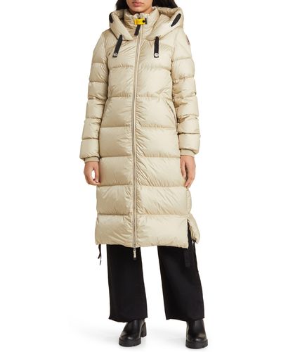 Parajumpers Panda Hooded 700 Fill Power Down Puffer Parka - Natural