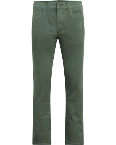 Hudson Jeans Blake Slim Straight Stretch Twill Pants - Green