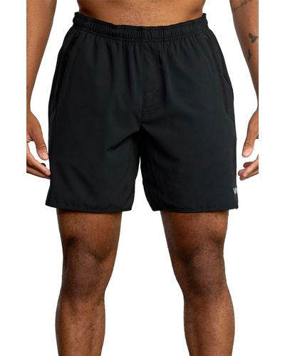 RVCA yogger Stretch Athletic Shorts - Black