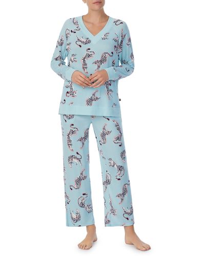 Kate Spade Print Pajamas - Blue