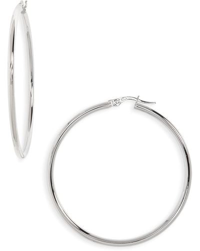 Roberto Coin Hoop Earrings - Metallic