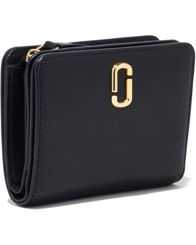 Marc Jacobs J Marc Mini Compact Wallet - Black
