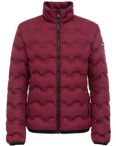 Colmar Uncommon Quilted Down Puffer Jacket - Red