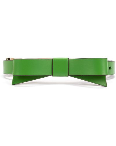 Kate Spade Bow Belt - Green