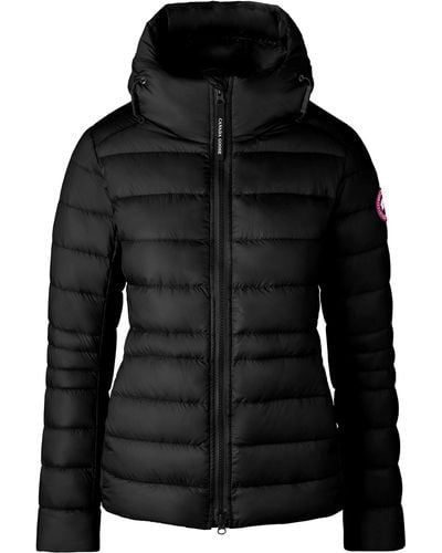 Canada Goose Cypress Packable Hooded 750-fill-power Down Puffer Jacket - Black