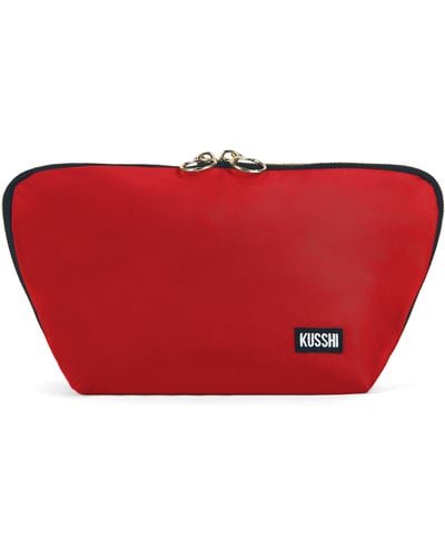 KUSSHI Signature Makeup Bag - Red
