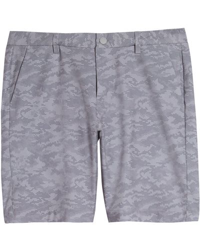 Cutter & Buck Bainbridge Camo Sport Shorts - Gray