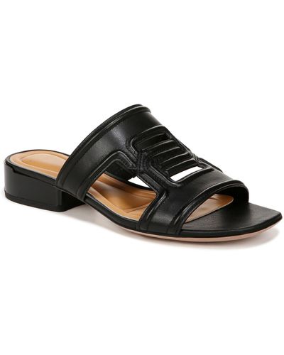 Sarto Marina Slide Sandal - Black