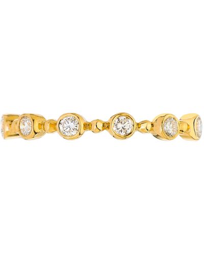 Sethi Couture Diamond Bubble Band Ring - Multicolor