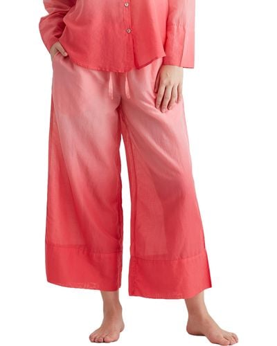 Papinelle Ombré Oversize Cotton Pajama Shirt in Spearmint
