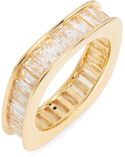 Nordstrom Cubic Zirconia Baguette Ring - White