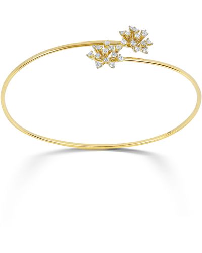 Hueb Luminus Diamond Bangle - White