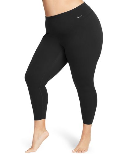 Nike Zenvy Gentle Support High Waist 7/8 leggings - Black