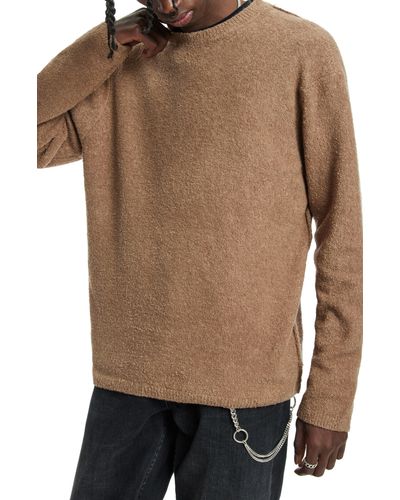 AllSaints Eamont Organic Cotton Blend Crewneck Sweater - Multicolor