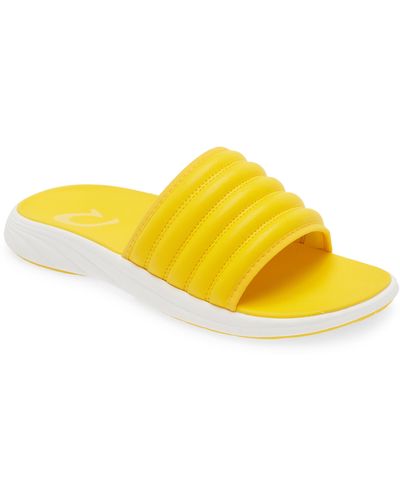 Olukai Komo Slide Sandal - Yellow