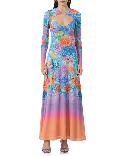 AFRM Cyr Print Two-piece Maxi Dress - Multicolor