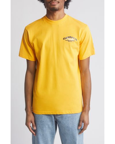 Carrots Hand Picked Cotton Graphic T-shirt - Yellow