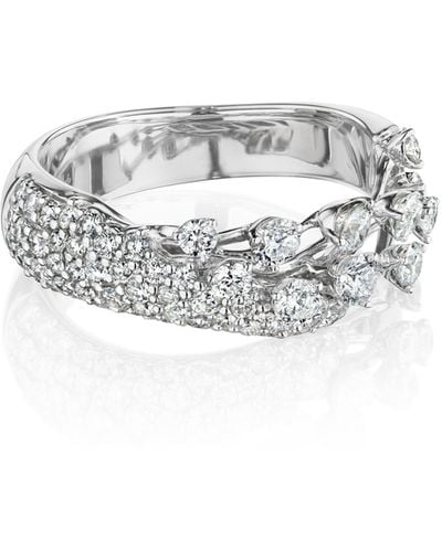 Hueb Luminus Diamond Ring - Metallic