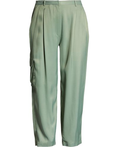 Nordstrom Flat Front Utility Cargo Pants - Green