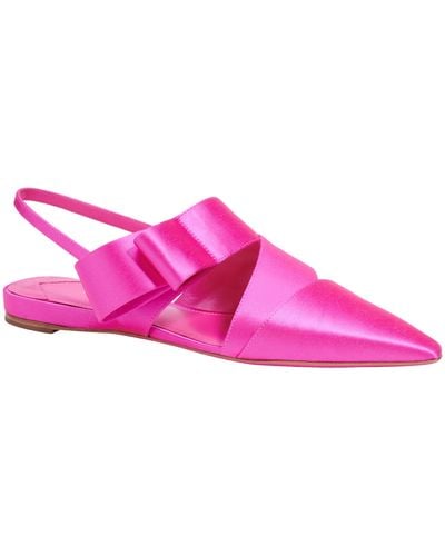 Kate Spade Bianca Pointed Toe Slingback Flat - Pink