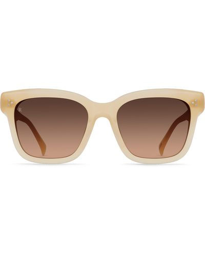 Raen Breya 54mm Square Sunglasses - Brown