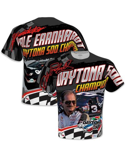 CHECKERED FLAG Sports Dale Earnhardt Daytona 500 Champion Legends T-shirt At Nordstrom - Black