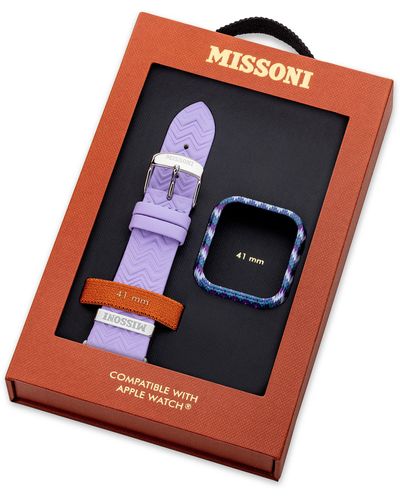 Missoni Zigzag 41mm Apple Watch® Gift Set - Purple