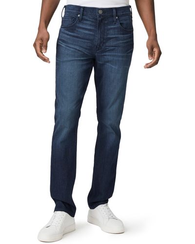 PAIGE Federal Transcend Slim Straight Leg Jeans - Blue