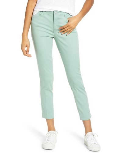 Wit & Wisdom 'ab'solution High Waist Ankle Skinny Pants - Green