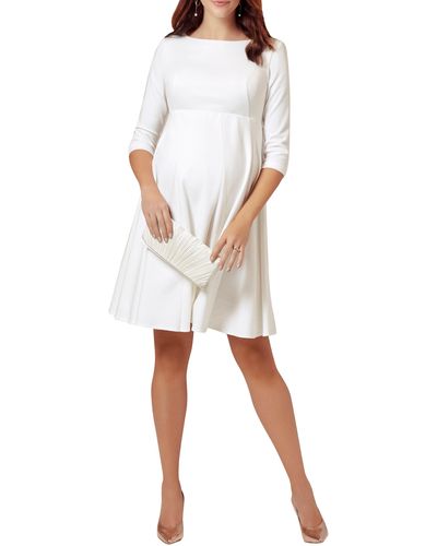 TIFFANY ROSE Maternity Sienna Dress - White