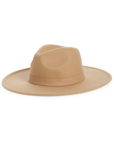 Treasure & Bond Felt Panama Hat - Natural