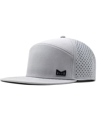 Melin Trenches Icon Hydro Performance Snapback Hat - Gray