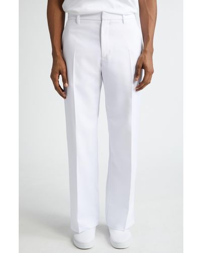 Stockholm Surfboard Club Sune Bootcut Pants - White