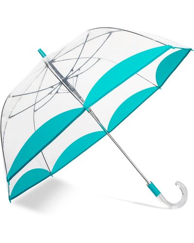 Shedrain Clear Dome Bubble Umbrella - Blue