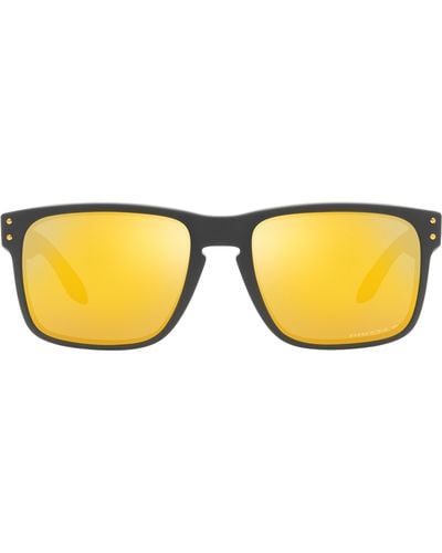 Oakley Holbrook 57mm Prizm Polarized Square Sunglasses - Yellow