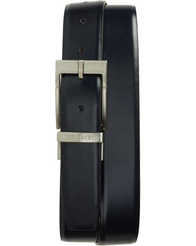 Ted Baker Reversible Leather Belt - Black
