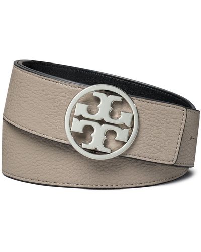 Tory Burch Miller 1.5-inch Reversible Logo Belt - Multicolor