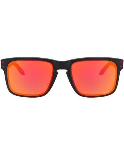 Oakley Kanas City Chiefs Holbrook 57mm Polarized Square Sunglasses - Red