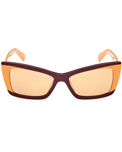 Emilio Pucci 54mm Geometric Sunglasses - Natural