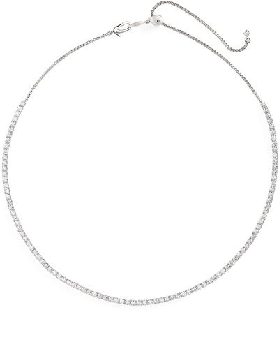 Nadri Love All Cubic Zirconia Tennis Necklace - White