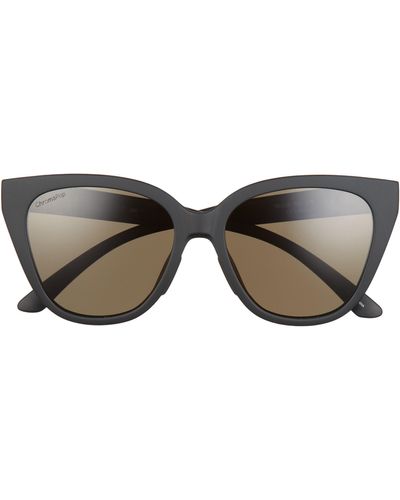 Smith Era 55mm Polarized Cat Eye Sunglasses - Multicolor