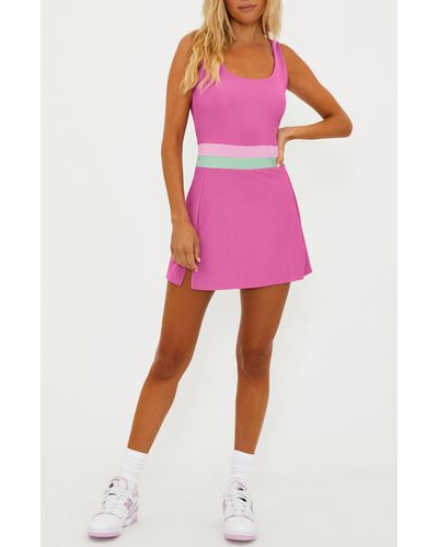 Beach Riot Remi Tennis Dress - Pink