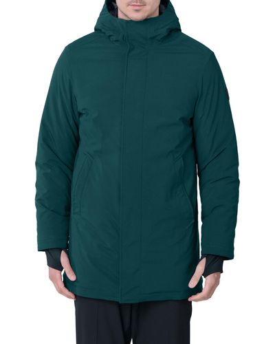 The Recycled Planet Company Everdas Water Resistant & Windproof Down Parka - Green