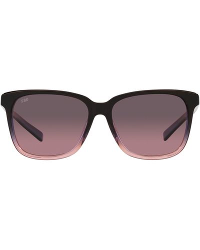 Costa Del Mar May 57mm Gradient Phantos Sunglasses - Pink