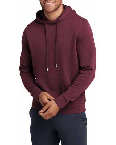 Tommy John French Terry Pullover Hoodie - Purple