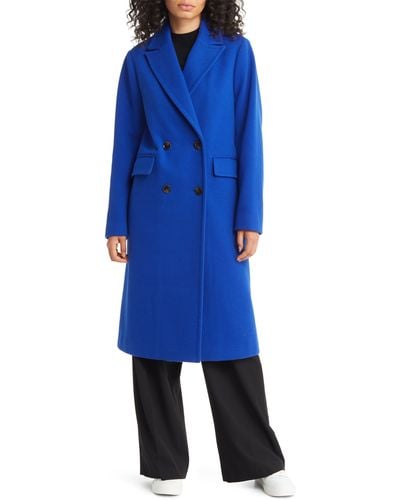 Blue BCBGMAXAZRIA Coats for Women | Lyst