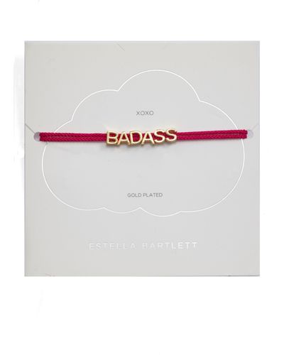 Estella Bartlett Badass Slider Bracelet - White