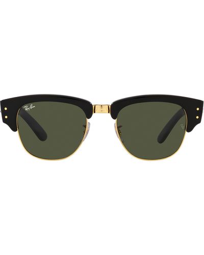 Ray-Ban Mega Clubmaster 50mm Square Sunglasses - Green