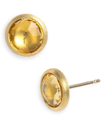 Marco Bicego Jaipur Semiprecious Stone Stud Earrings - Metallic